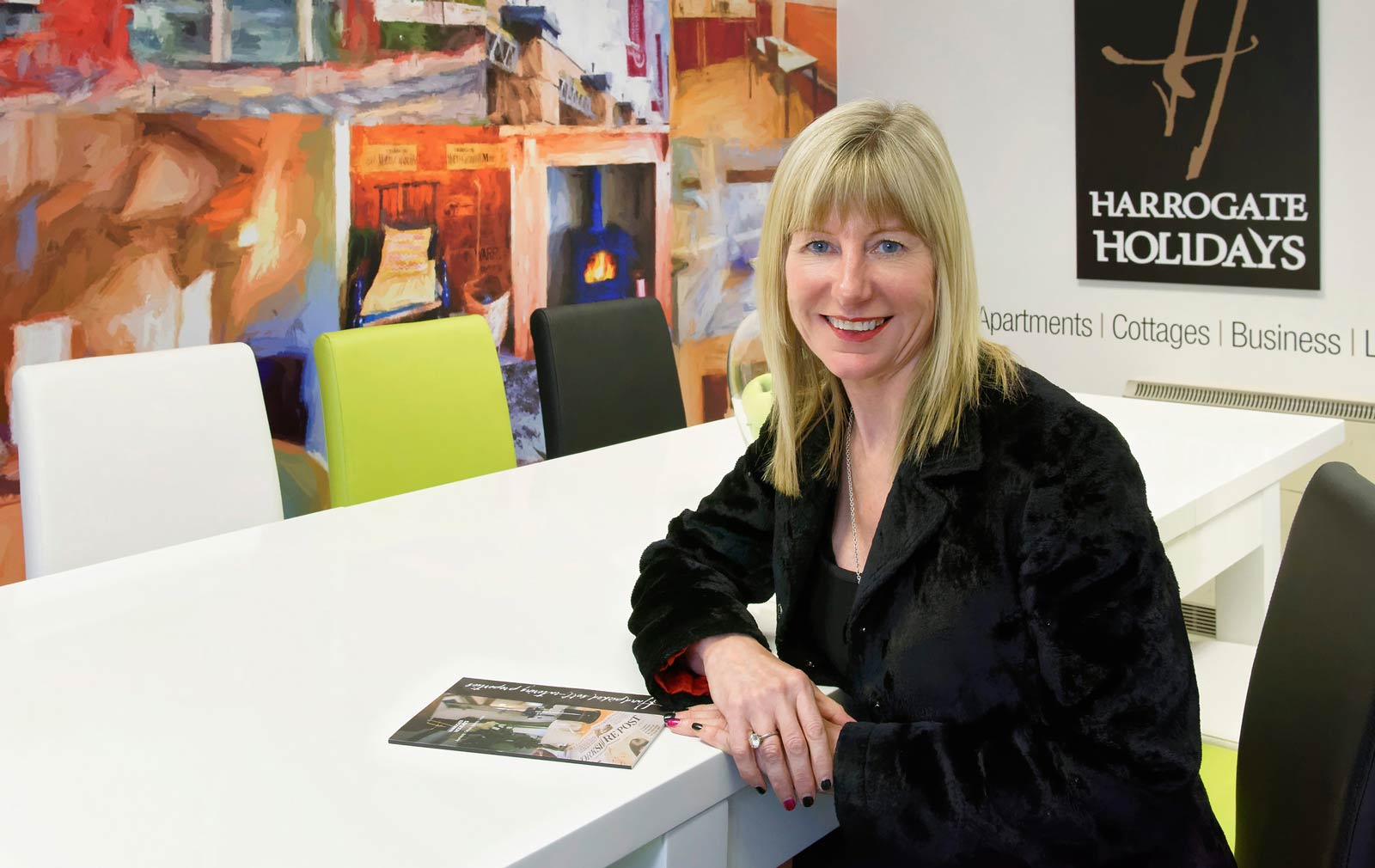 Alison Hartwell, Managing Director from Harrogate Holidays