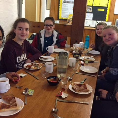 Students showed their courage and team skills at Marrick Priory