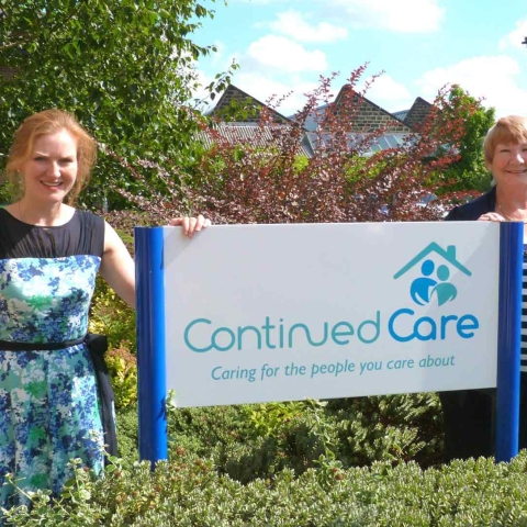 Samantha Harrison and Christine Mitchell of Continued Care