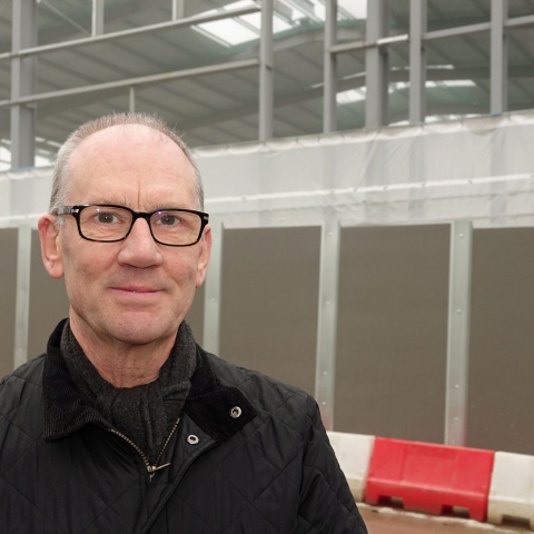 Chris Bentley, Managing Director of Hornbeam Park Developments Ltd