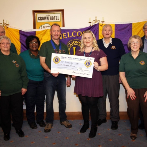 Boroughbridge Lions raise over £700 for Diabetes UK