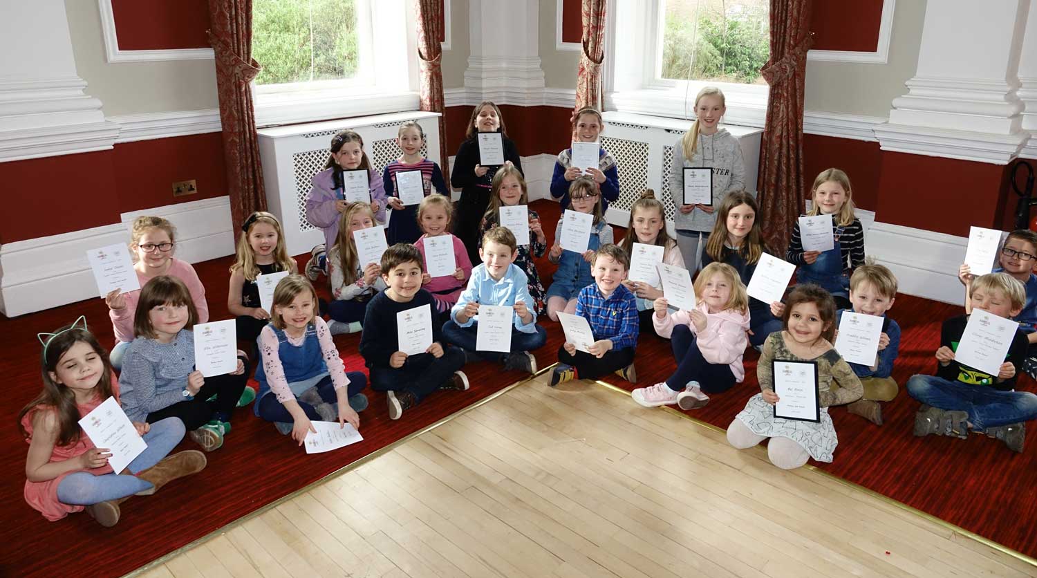 Children's in Bloom Art Awards held at The Granby Care Home