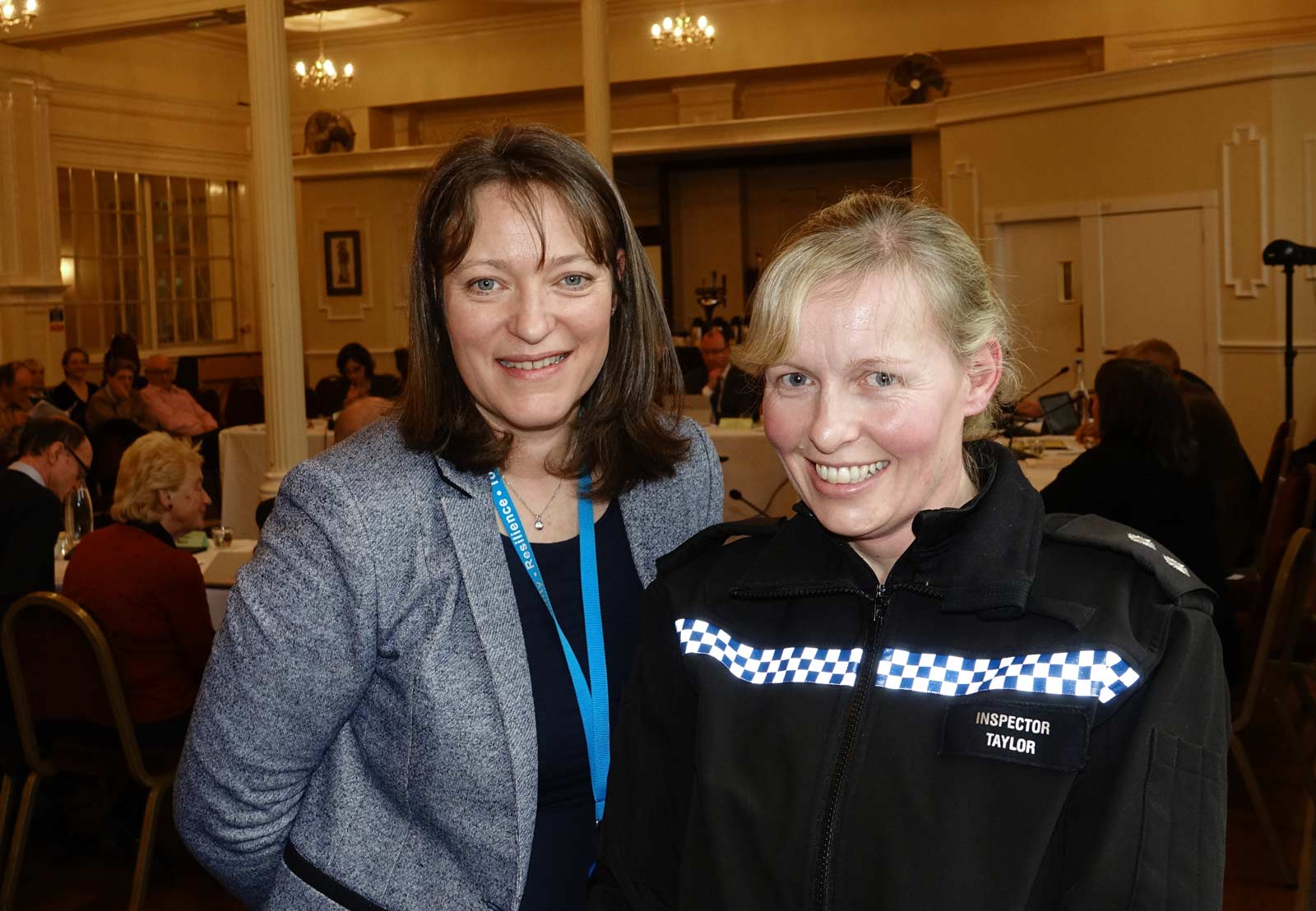 Inspector Penny Taylor and Julia Stack, HBC, Community Safety Manager.