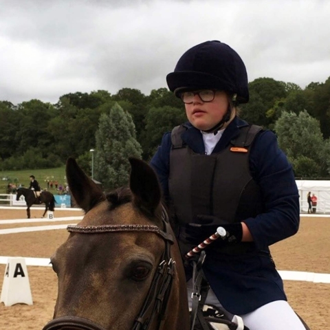 End of test at RDA National Champs - Megan Wilcox, Harrogate