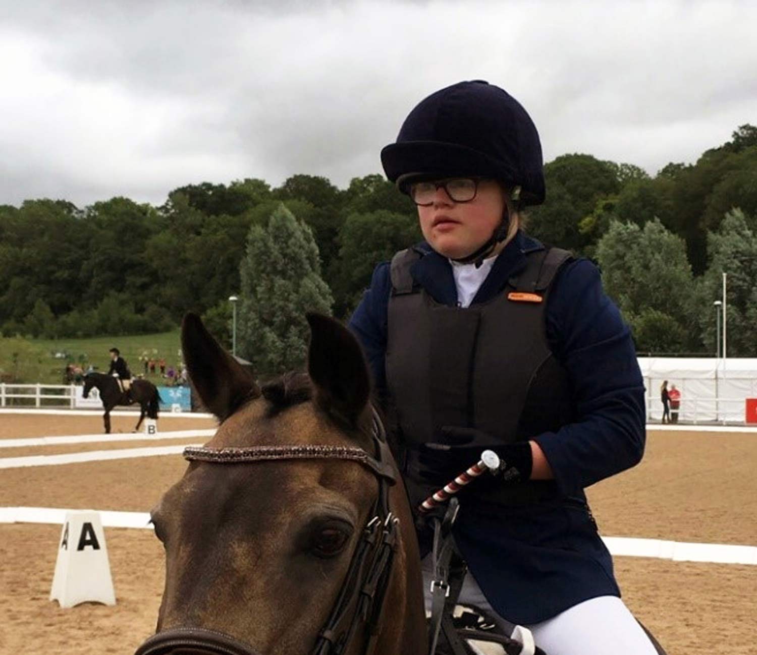 End of test at RDA National Champs - Megan Wilcox, Harrogate