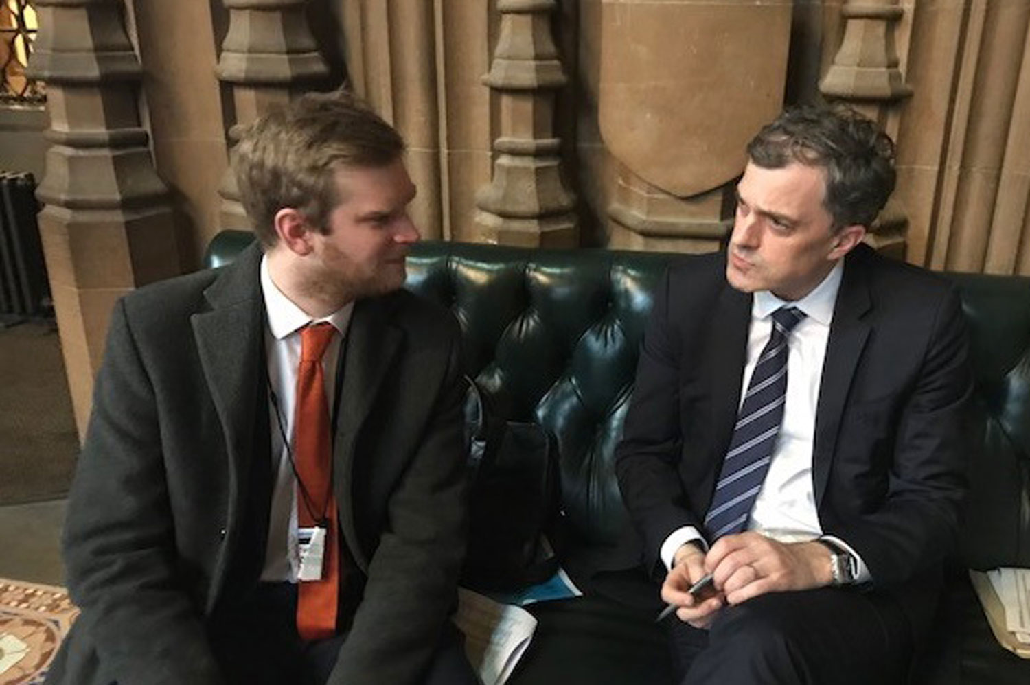 Julian Smith MP recently met with James Calder, Head of Public Affairs at the Society of Independent Brewers, in Westminster, to discuss the breweries in the constituency and the impact of government policy.