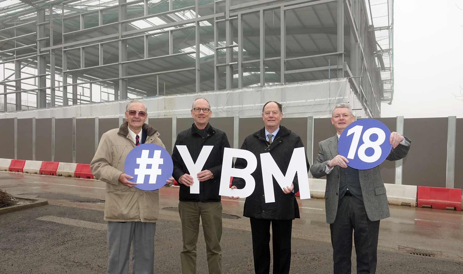 Brian Dunsby, Chris Bentley, Chris Robbins and Mark Lancaster