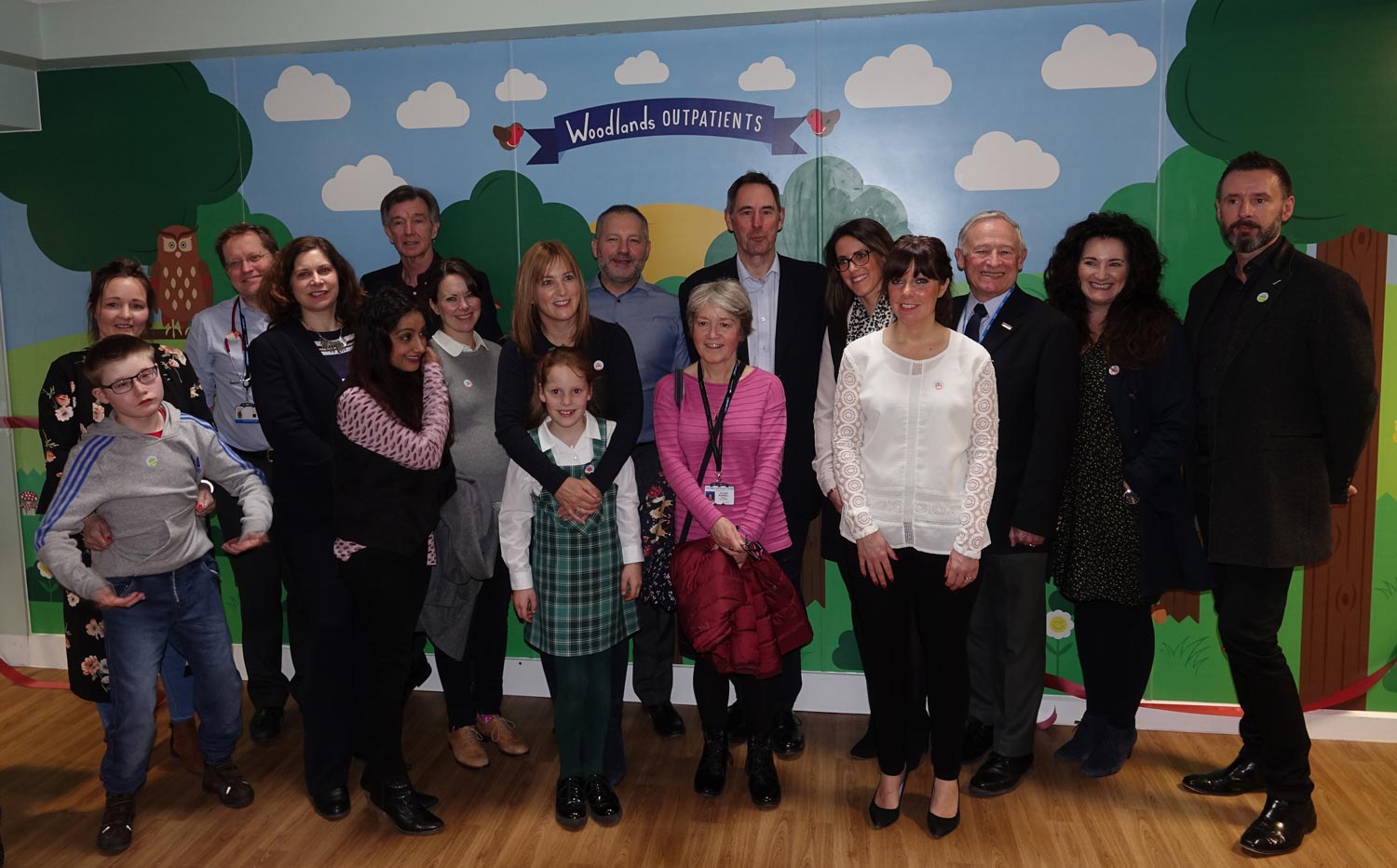 £75,000 makeover which will enable thousands more children to be treated at Harrogate District Hospital’s Paediatric Outpatient Department