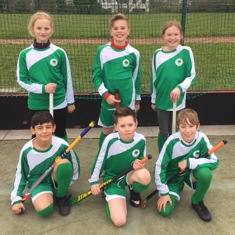 Five of our year 6 children also tried their hand at hockey at the Quicksticks event at St Aidan’s