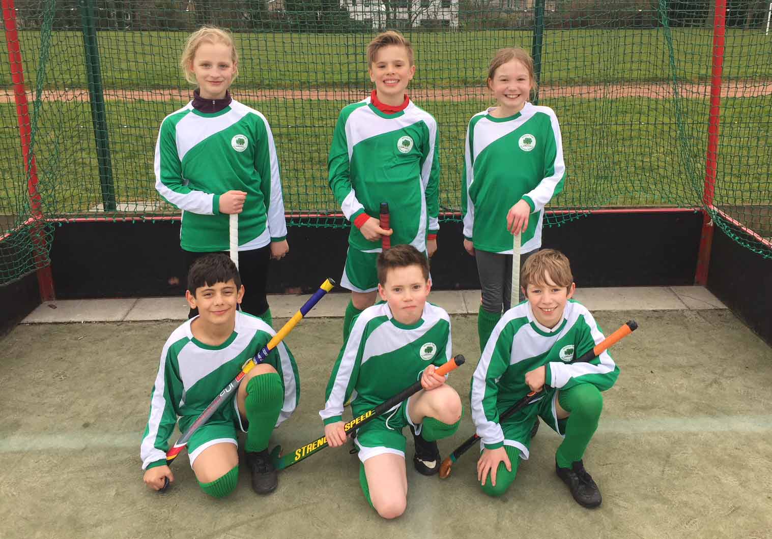 Five of our year 6 children also tried their hand at hockey at the Quicksticks event at St Aidan’s