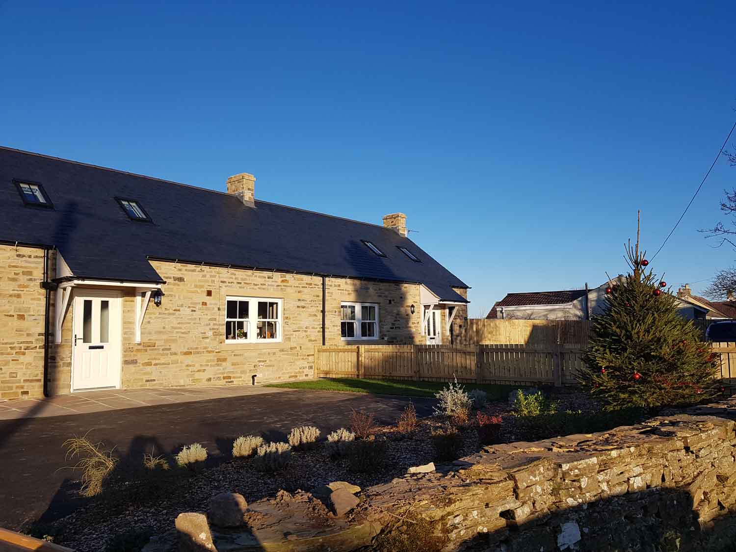 The new community led homes in Hudswell, which opened in December 2017