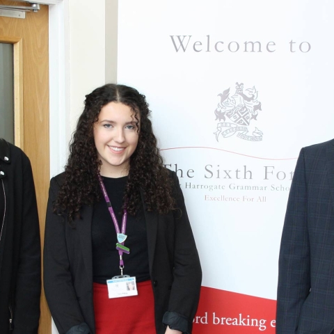 Izzy Wood, Lucy Pilling and Jacob Dale - Harrogate Grammar
