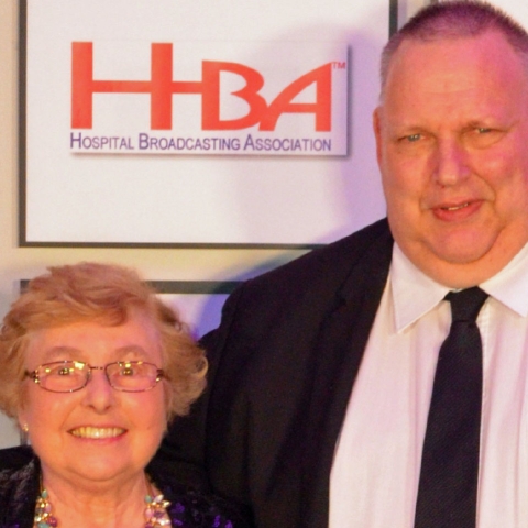 Bronze Winners. Pictured are Harrogate Hospital Radio presenters Ann Kilroy and Steve Pexton, who won bronze at this year’s National Hospital Radio Awards