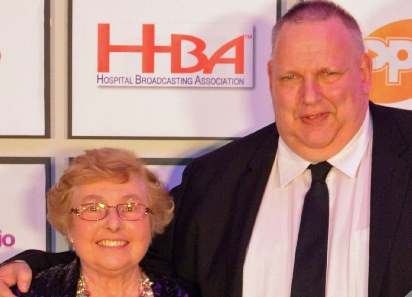 Bronze Winners. Pictured are Harrogate Hospital Radio presenters Ann Kilroy and Steve Pexton, who won bronze at this year’s National Hospital Radio Awards