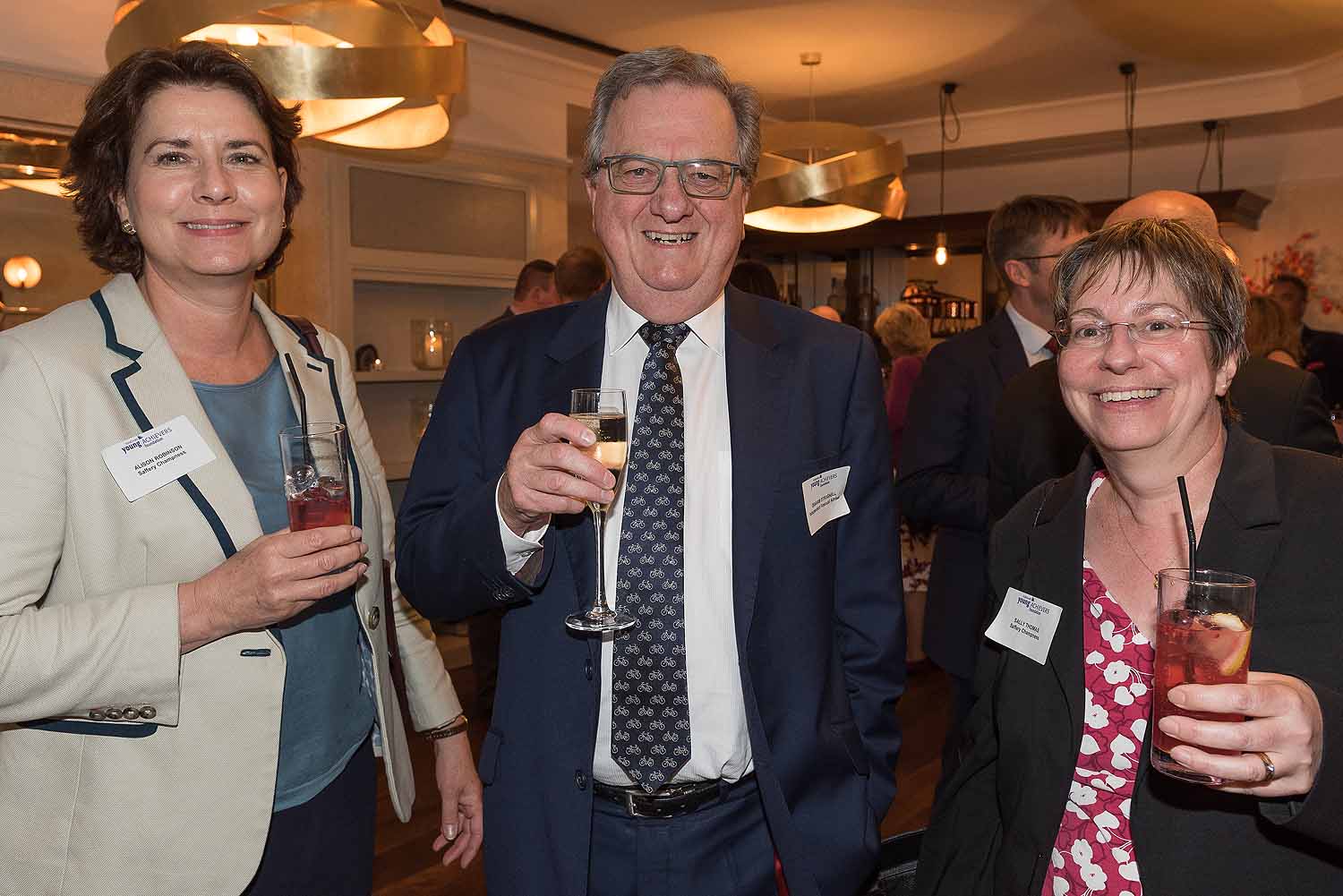 Alison Robinson, Graham Strugnell and Sally Thomas