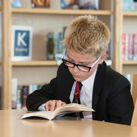 Harrogate Grammar School student, Henry Taylor, year 8