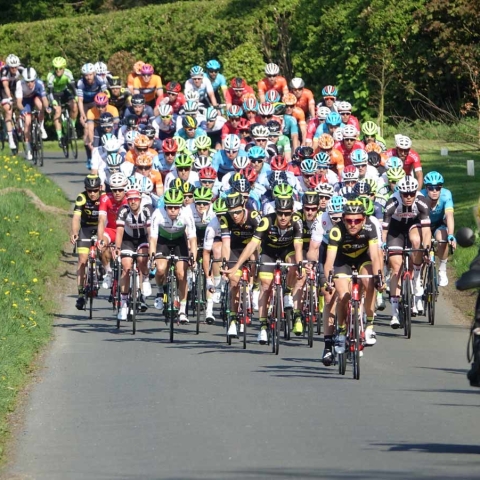 Tour de Yorkshire 2018 in Weeton