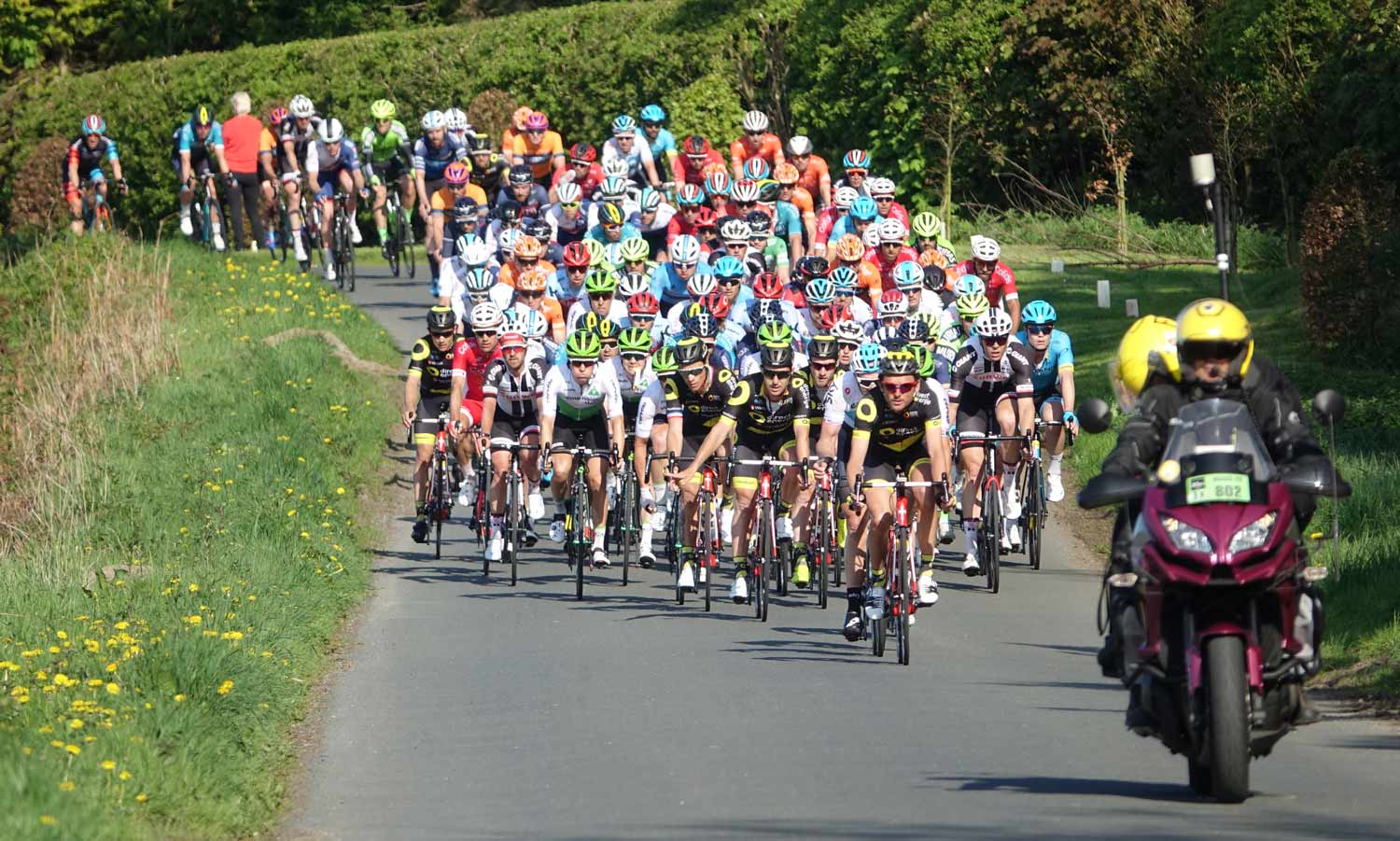 Tour de Yorkshire 2018 in Weeton