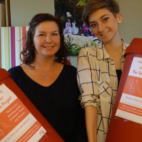 Jay and Thea Kelly - Red Box Project Harrogate