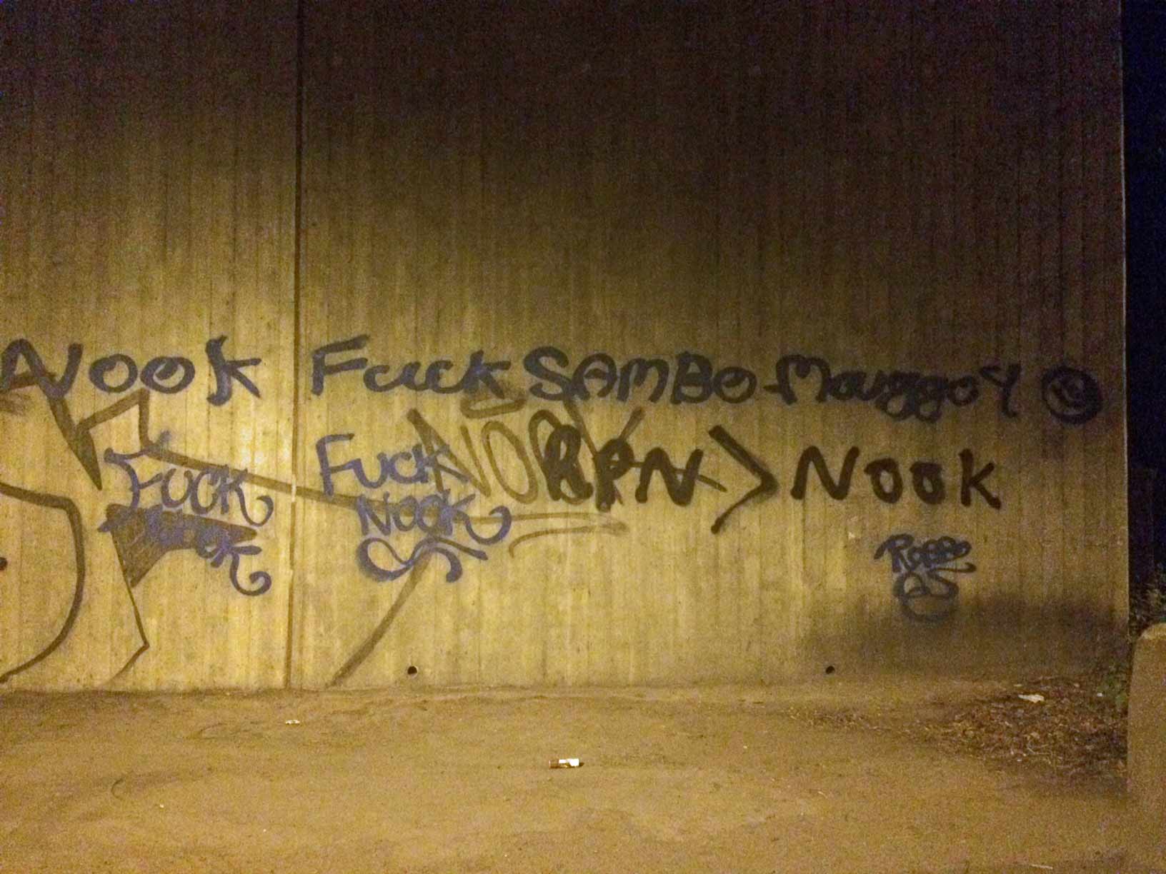 Police appeal to find Boroughbridge graffiti vandals