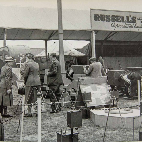 Russells have been exhibiting at the show for seven decades