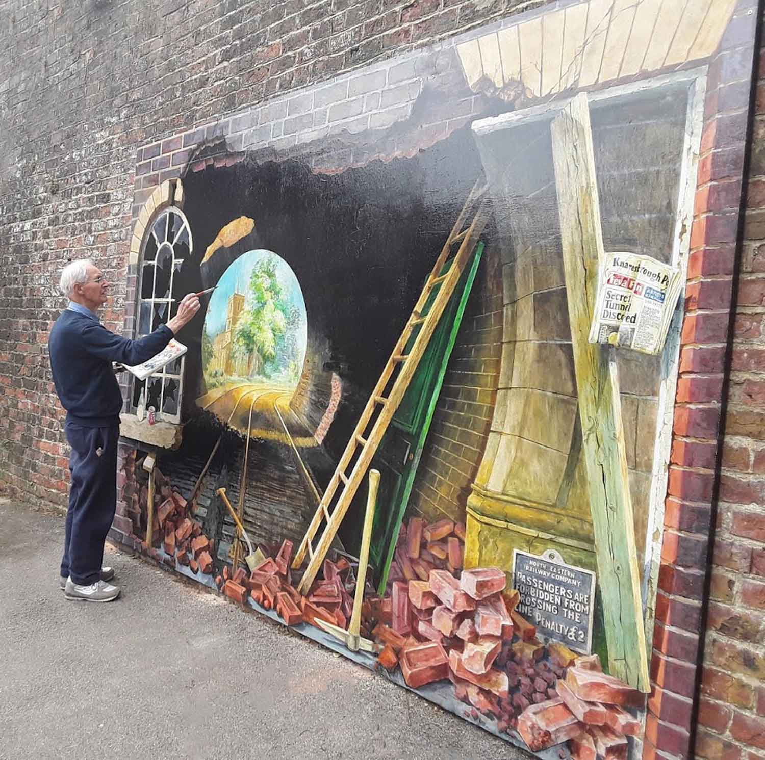 The Secret Tunnel restored in Knaresborough