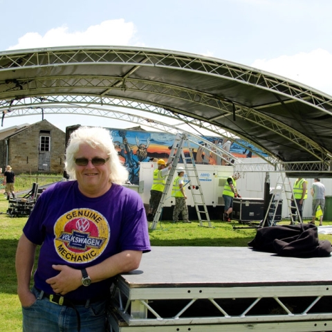 Willowman Festival director Steve Williams offers a warm Yorkshire welcome this weekend