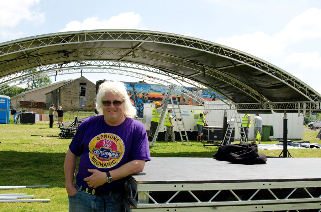 Willowman Festival director Steve Williams offers a warm Yorkshire welcome this weekend