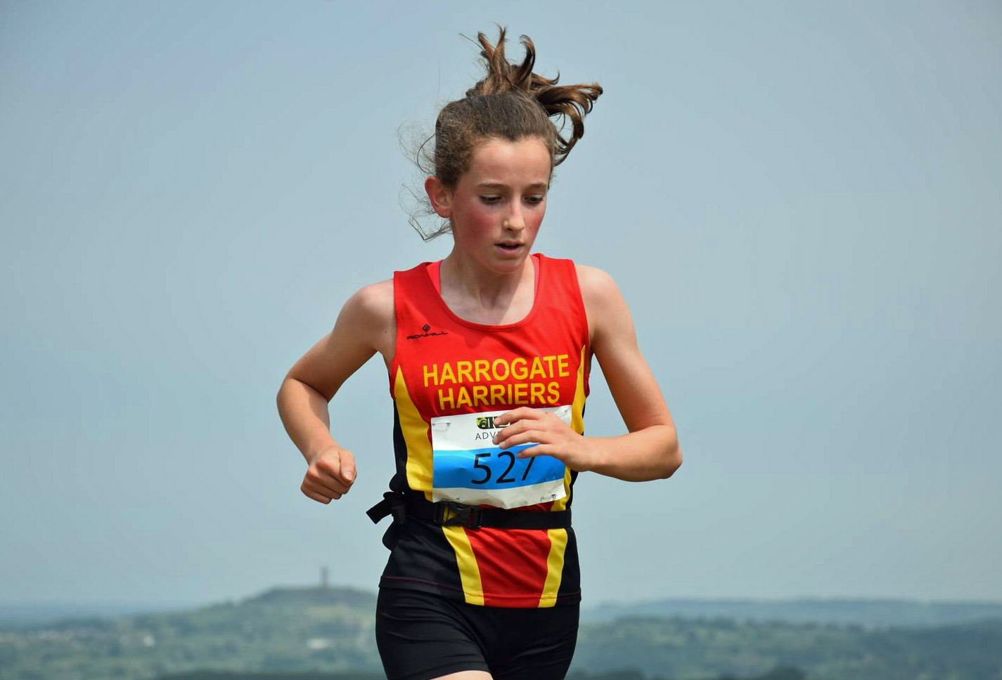 Alexis Whitaker – 3rd place – U15 Girls English Fell Running Championships