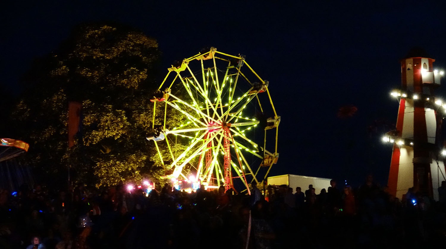 The big wheel at Deer shed festival 2018