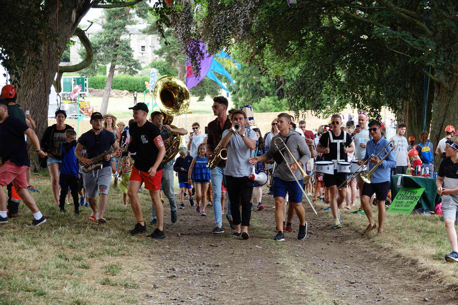 Hyde Park Brass at Deer Shed Festival 2018