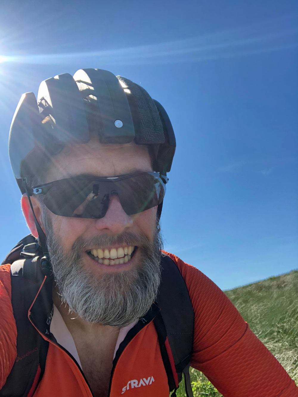 Joel Smith was on a short evening ride near his Pateley Bridge