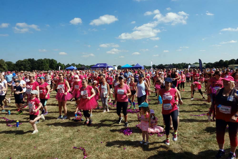 race for life Harrogate cancer research