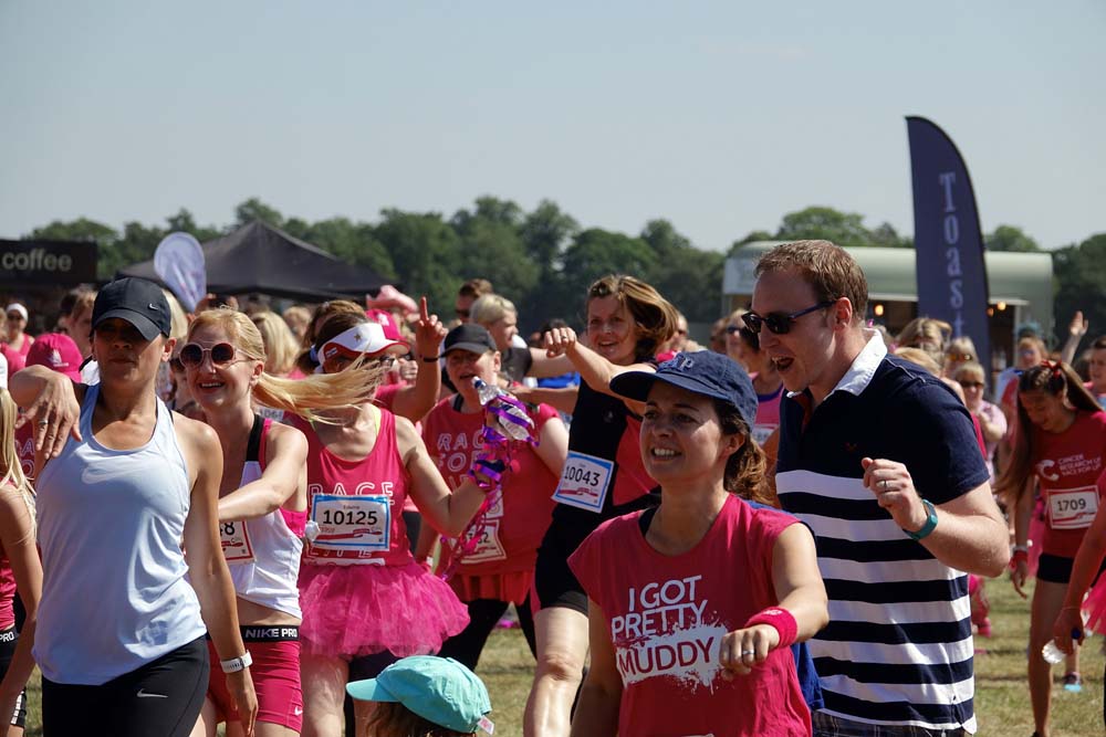 race for life Harrogate cancer research