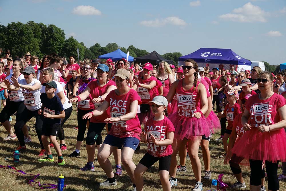 race for life Harrogate cancer research