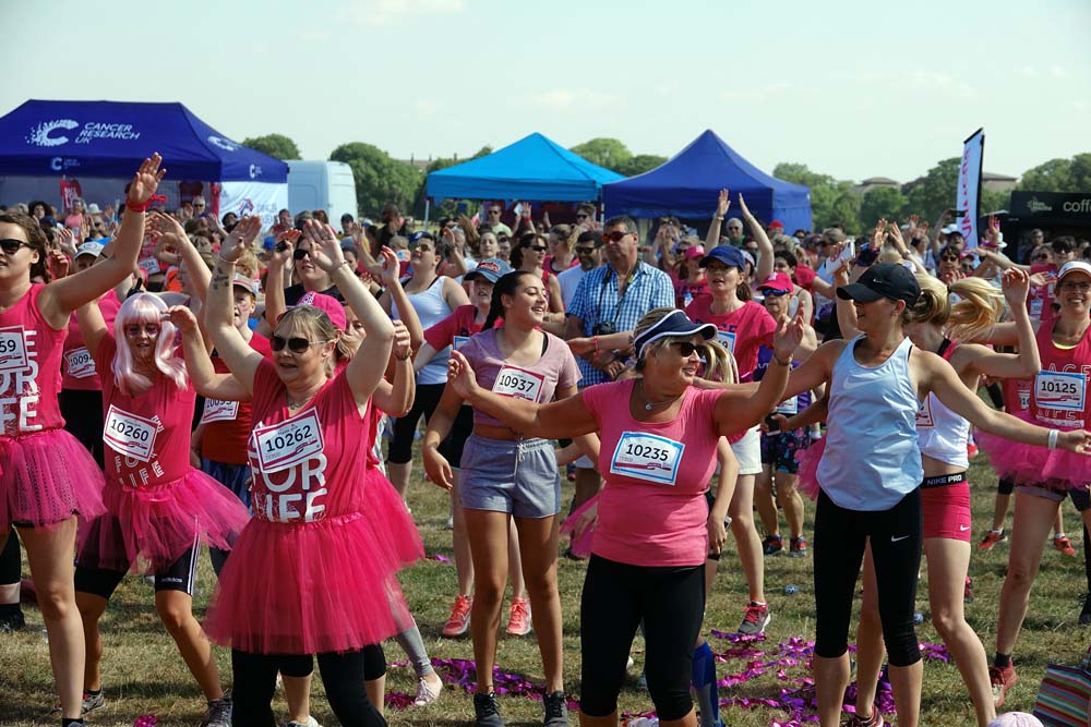 race for life Harrogate cancer research