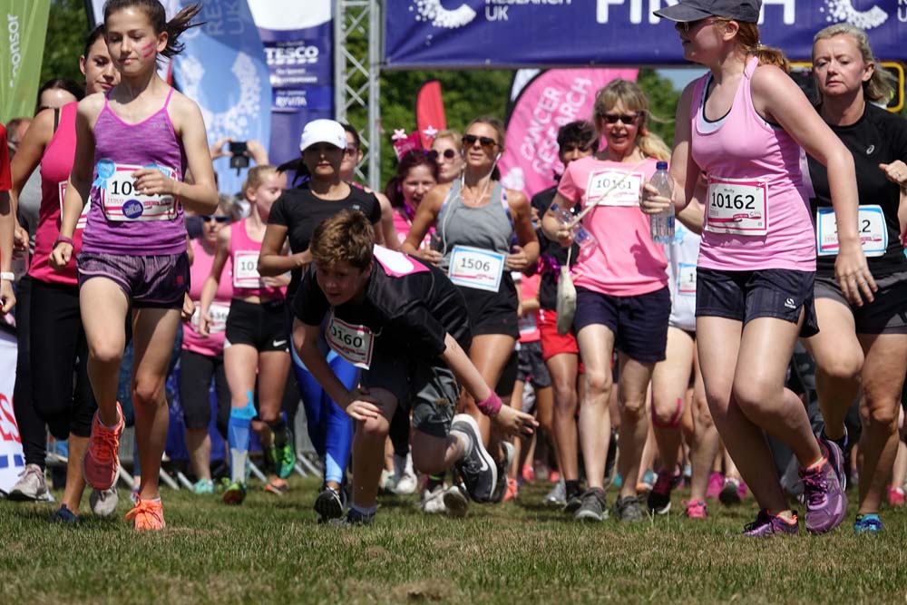 race for life Harrogate cancer research