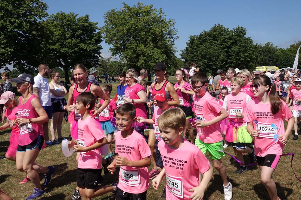 race for life Harrogate cancer research