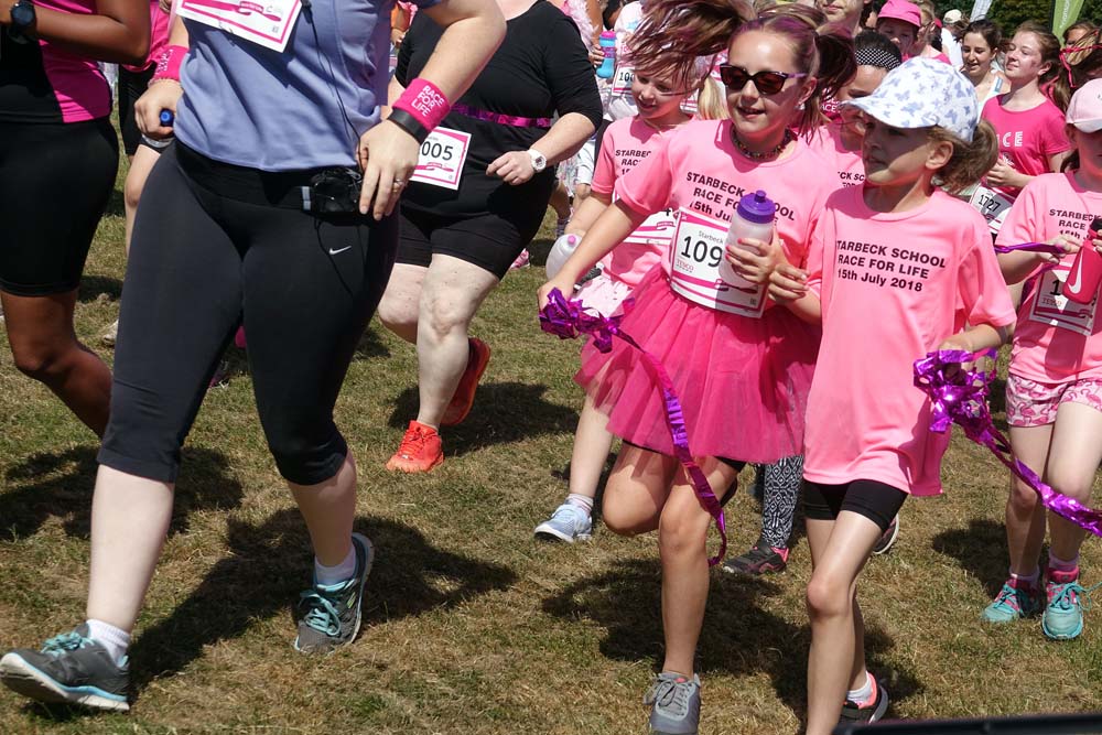 race for life Harrogate cancer research