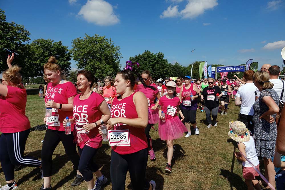 race for life Harrogate cancer research