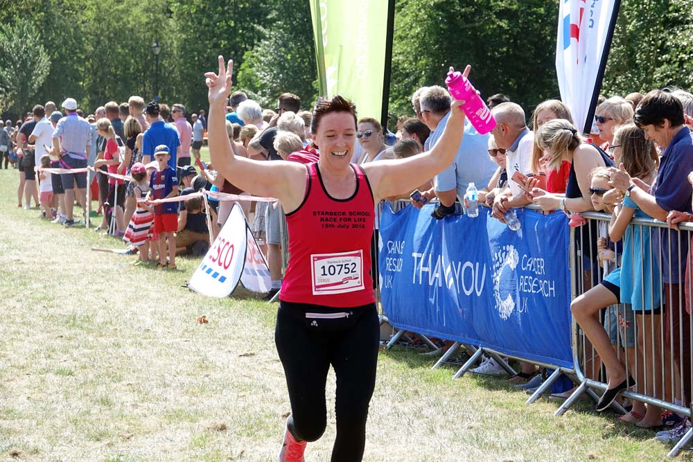 race for life Harrogate cancer research