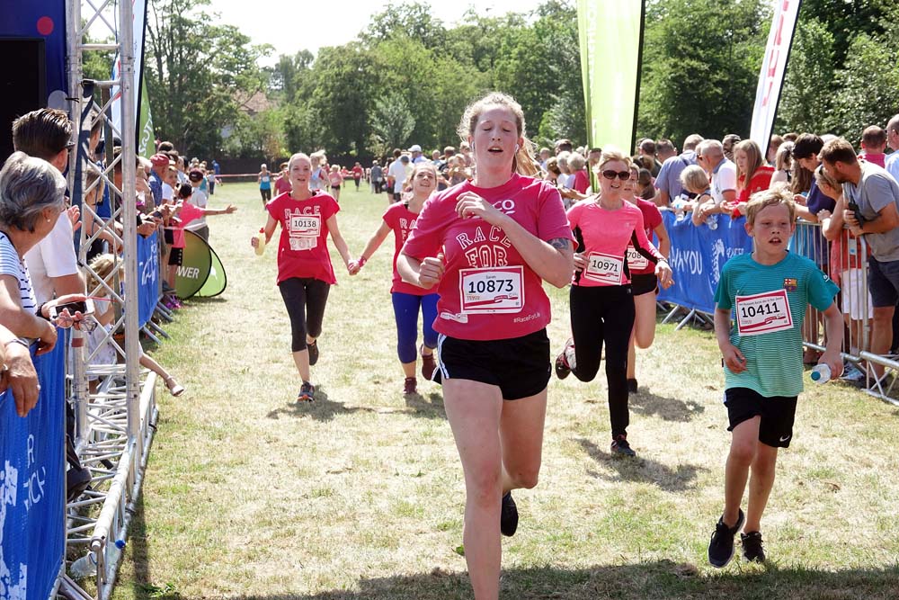 race for life Harrogate cancer research