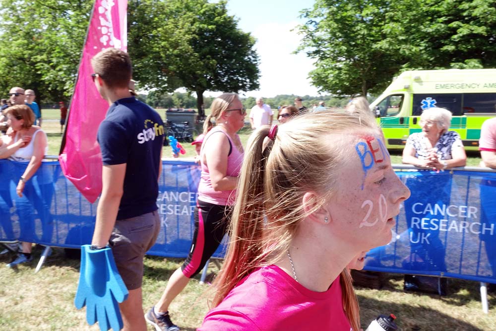 race for life Harrogate cancer research