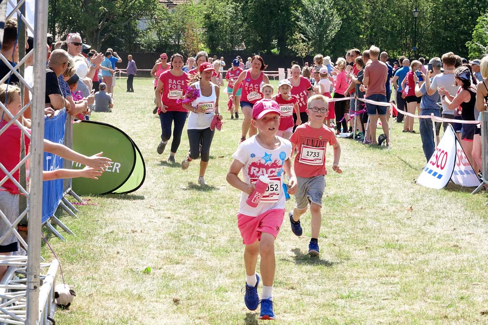 race for life Harrogate cancer research