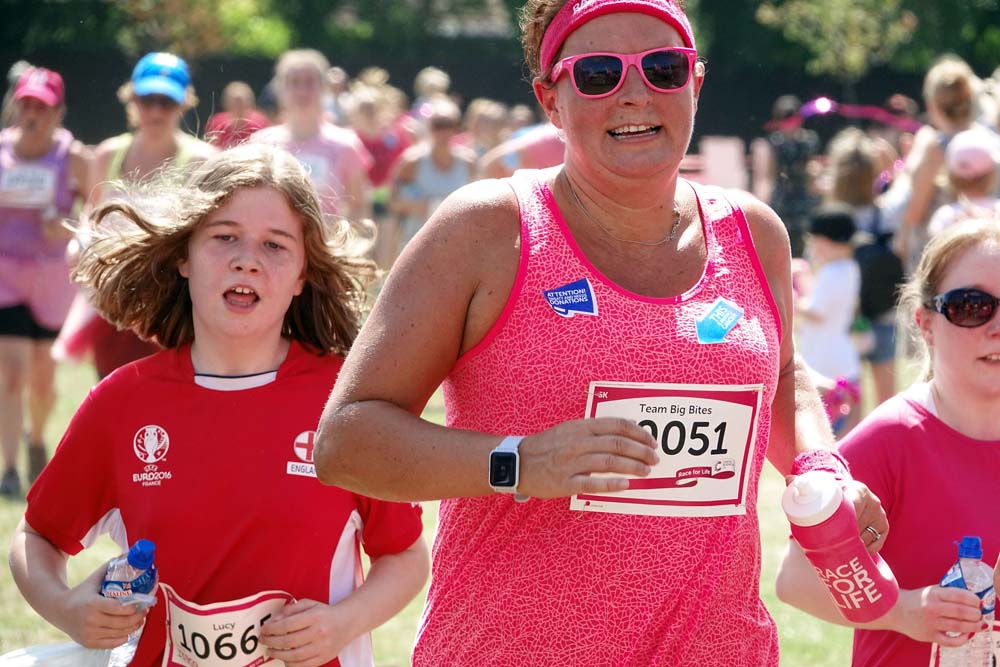 race for life Harrogate cancer research