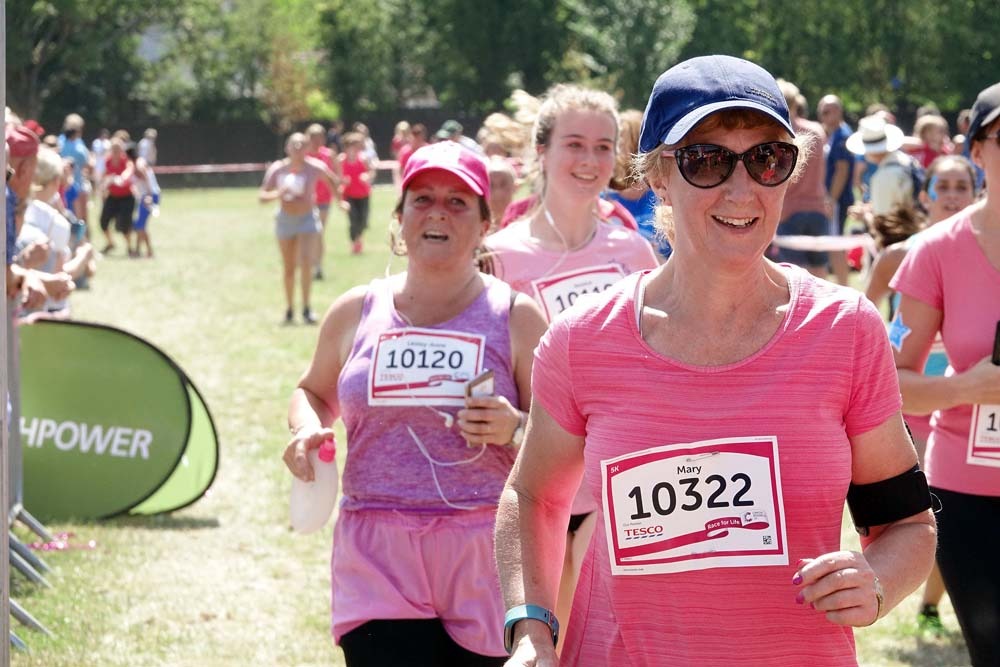 race for life Harrogate cancer research