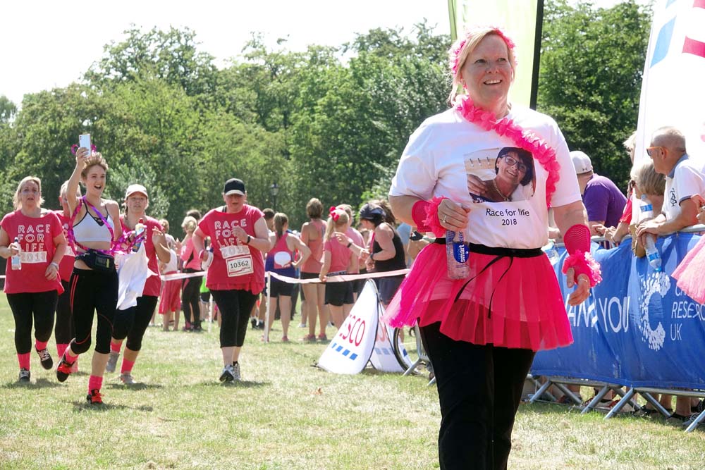 race for life Harrogate cancer research