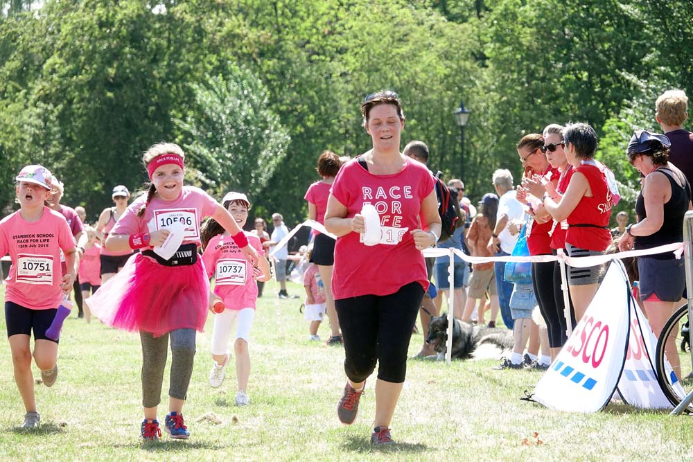 race for life Harrogate cancer research