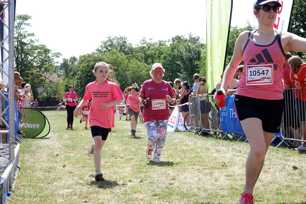 race for life Harrogate cancer research