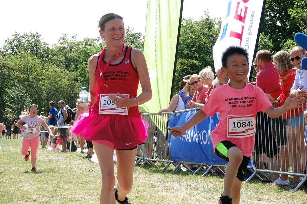 race for life Harrogate cancer research